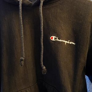 Champion black hoodie